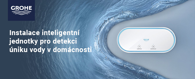 Instalace inteligentní jednotky pro detekci úniku vody v domácnosti: Systém GROHE Sense Guard